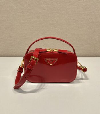 Prada Odette patent leather mini-bag
